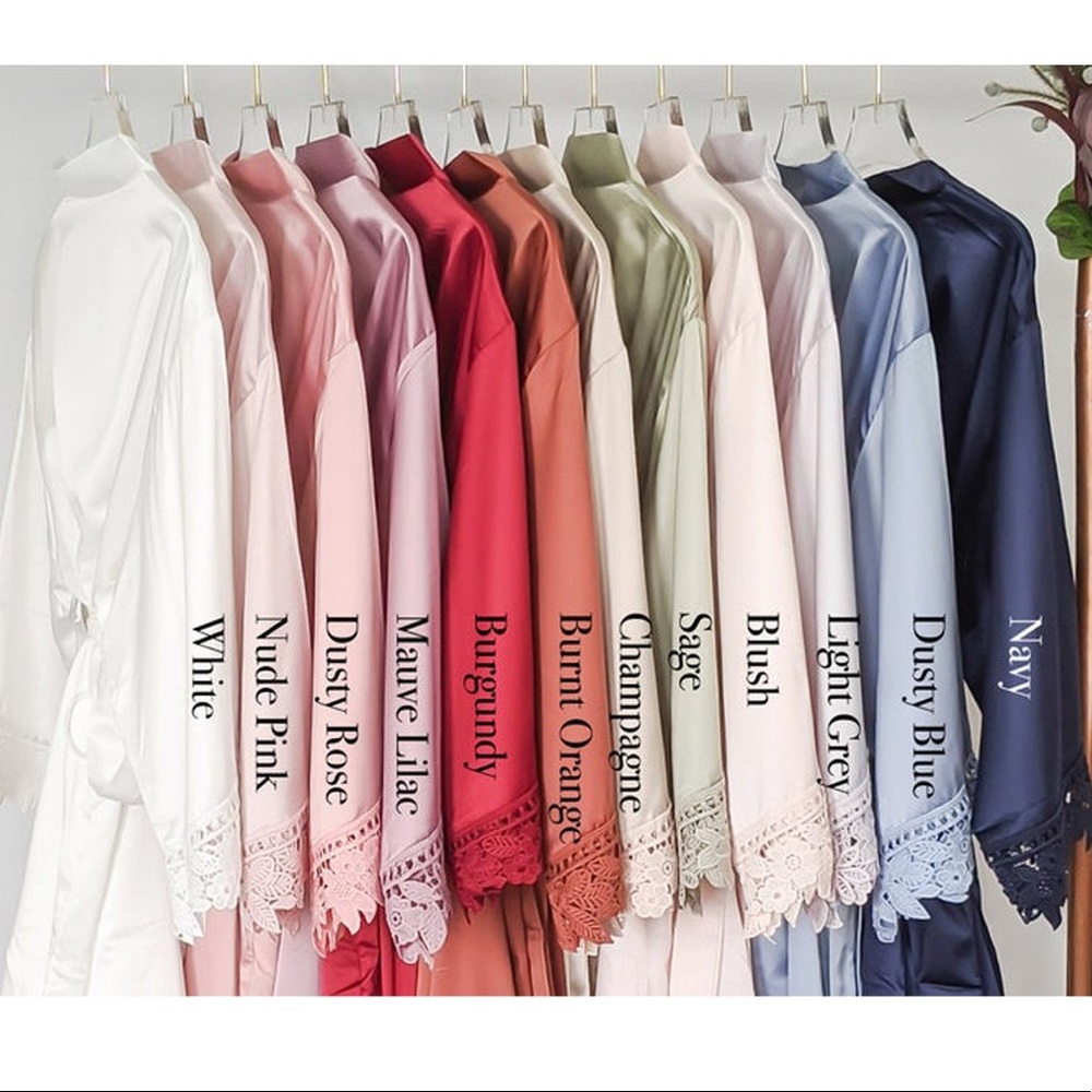 6 Silk Robes